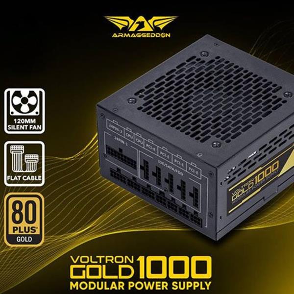 ARMAGGEDDON PSU VOLTRON GOLD 80- RATING 1000W