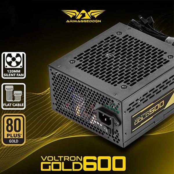 ARMAGGEDDON PSU VOLTRON GOLD 80- RATING 600W