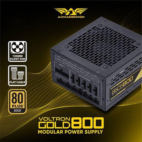 ARMAGGEDDON PSU VOLTRON GOLD 80- RATING 800W