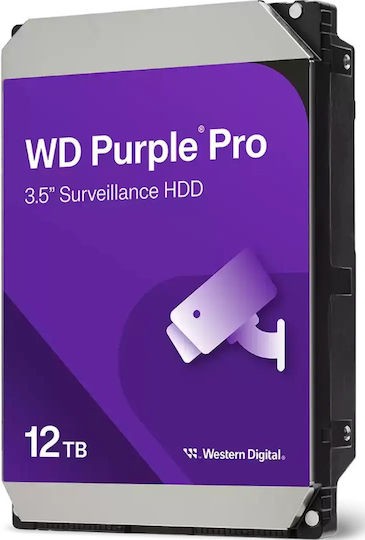 HDD WD Purple Pro WD122PURP 12TB/8,9/600 Sata III 512MB
