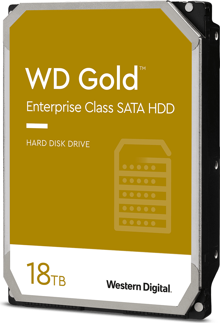 WD  18TB 181KRYZ GOLD 7200 SA3