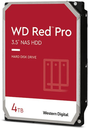 HDD WD Red Pro WD4005FFBX 4TB/8,9/600/72 Sata III 256MB