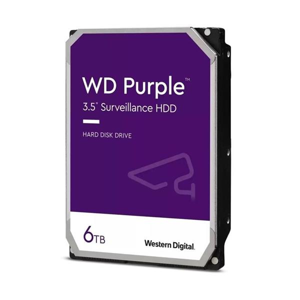 WD HDD  PURPLE 64PURZ 6 TB - 6GB/S SATA III 256MB