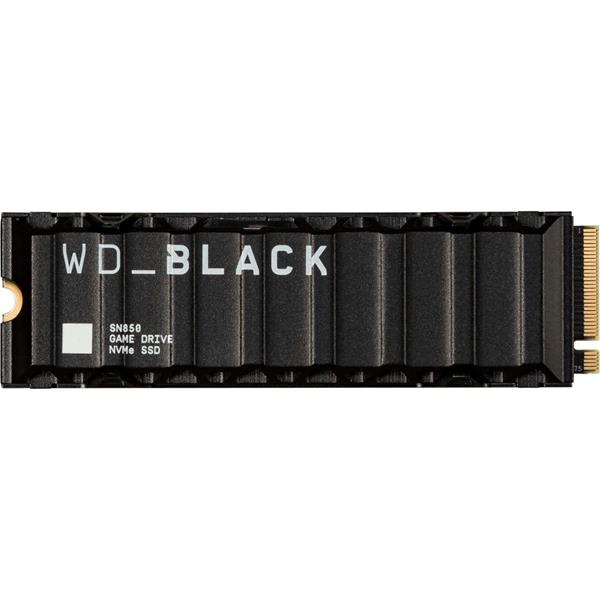 WESTERN DIGITAL BLACK SN850 NVME 500G HEATSINK WDBAPZ5000BNC-WRSN