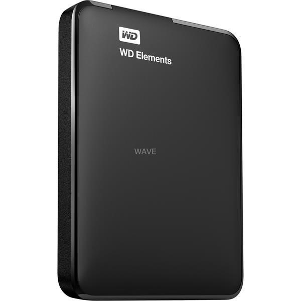 WD HARD DISK ELEMENTS PORTABLE 1 TB, HARD DISK BLACK, USB 3.0, WDBUZG0010BBK