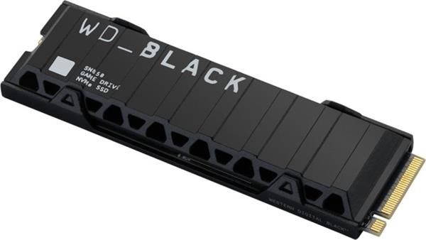 WD SSD 500GB SN850 NVME BLACK HS PCIE WES