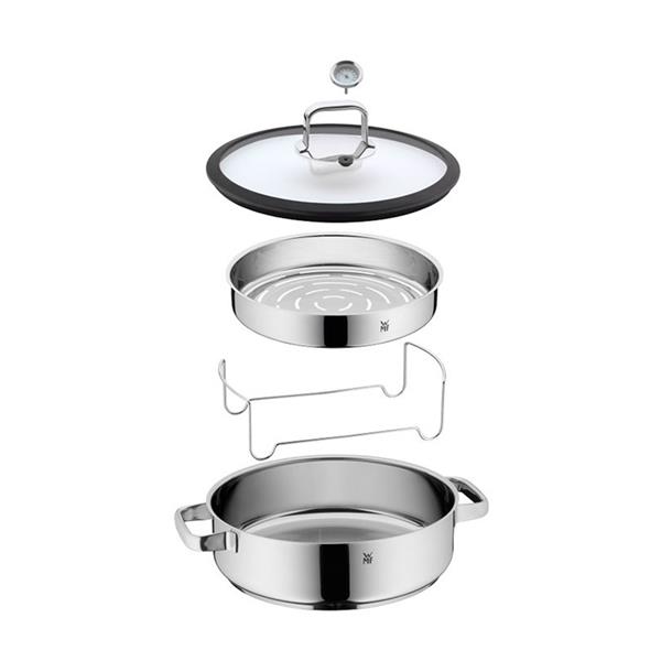 WMF VITALIS STEAMER W. GLASS LID 28CM