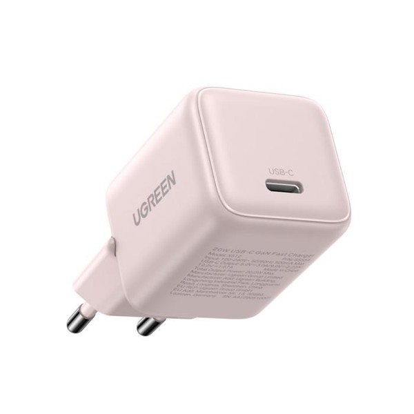 Charger GaN UGREEN X512 20W PD Pink 55556