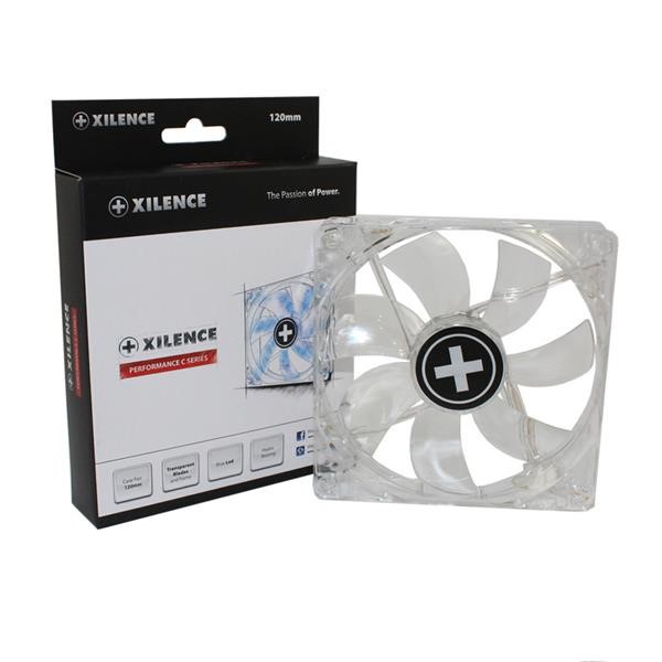 XILENCE COOLING PERFORMANCE SERIES C LED, CASE FAN TRANSPARENT