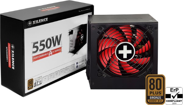 XILENCE PERFORMANCE A+ III M. 550W ATX 80+ BRONZE // XN082