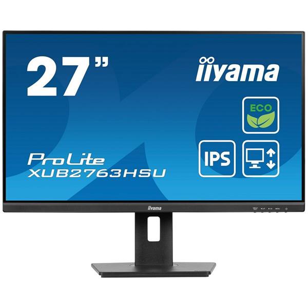Iiyama ProLite XUB2763HSU-B1 IPS Monitor 27" FHD 1920x1080
