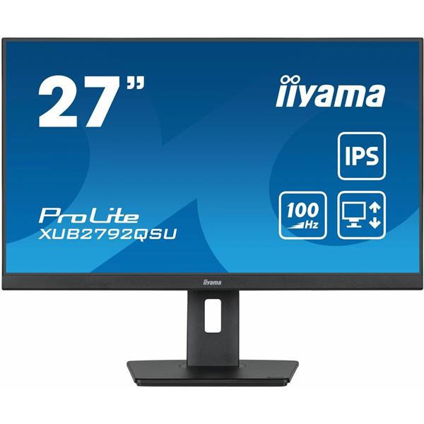 Iiyama ProLite XUB2792QSU-B6 IPS Gaming Monitor 27" QHD 2560x1440