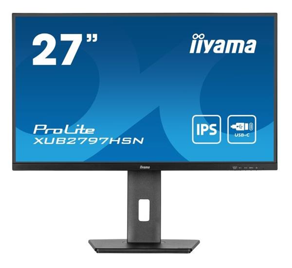 Iiyama ProLite XUB2797HSN-B2 IPS Monitor 27" FHD 1920x1080