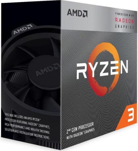 AMD   RYZEN 3 3200G WRAITH AM4 BOX WRAITH STEALTH 65W COOLER