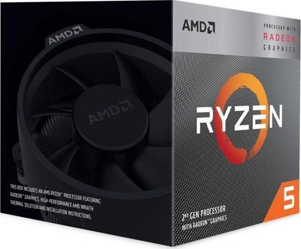 AMD Ryzen 5 3400G processor 3.7 GHz Box 4 MB L3 YD3400C5FHBOX
