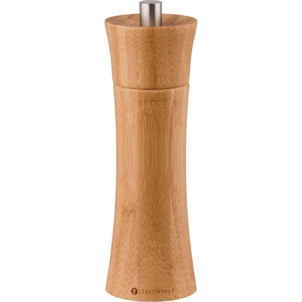 ZASSENHAUS SALT MILL FRANKFURT BAMBOO, 18 CM