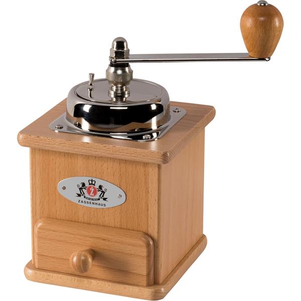 ZASSENHAUS COFFEE MILL BRASILIA BEECH WOOD NATURE