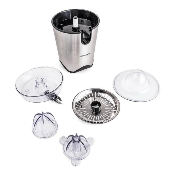 Rommelsbacher juicer ZP 60  E stainless steel  black