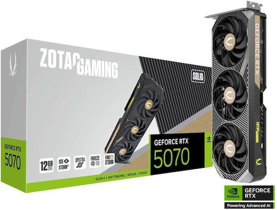 VGA ZOTAC GeForce® RTX 5070 12GB Solid