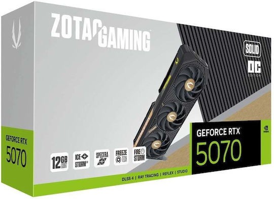 VGA ZOTAC GeForce® RTX 5070 12GB Solid OC