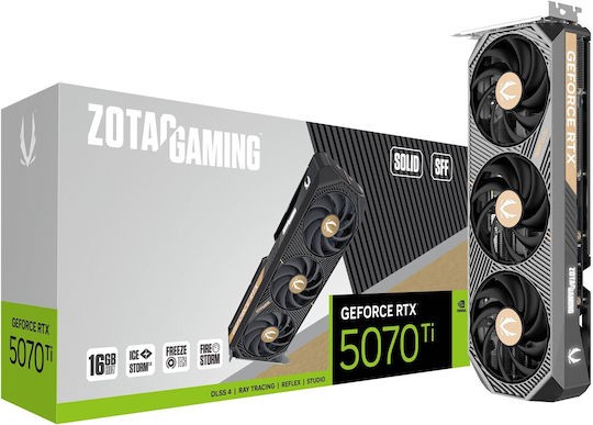 VGA ZOTAC GeForce® RTX 5070TI 16GB Solid SFF