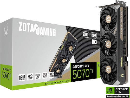 VGA ZOTAC GeForce® RTX 5070TI 16GB Solid Core OC