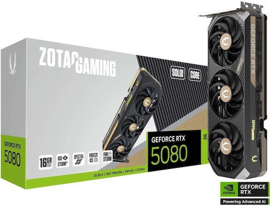 VGA ZOTAC GeForce® RTX 5080 16GB SOLID CORE