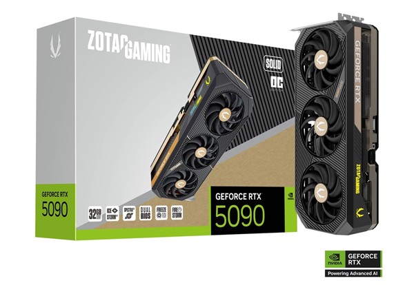 Zotac GAMING GeForce RTX 5090 SOLID OC NVIDIA 32 GB GDDR7