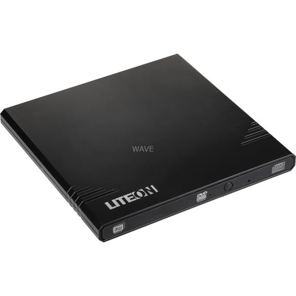 LITEON EBAU108-134, EXTERNAL DVD BURNER DVD  24 FACH , CD  24 FACH  DVD + R  8 FACH , DVD-R  8 FACH , CD-R  24 FACH  1X USB 2.0 MINI BLACK, RETAIL